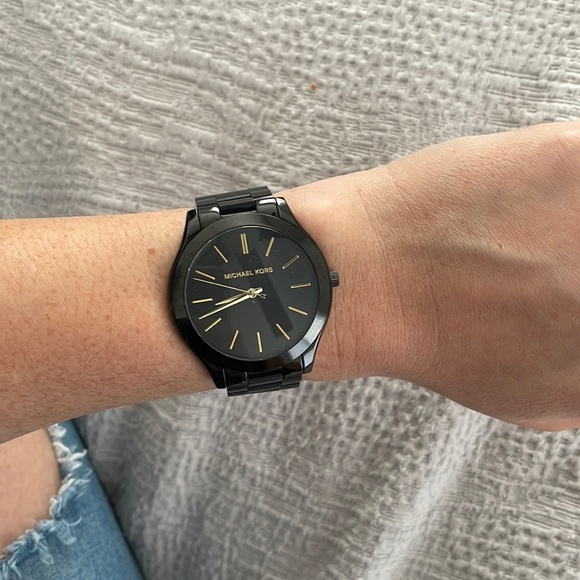 Michael Kors Slim Runway Watch Ceramic 